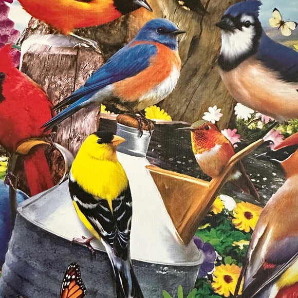 NWT MasterPieces Audubon Spring Gathering Birds Jigsaw Puzzle - Picture 5 of 14